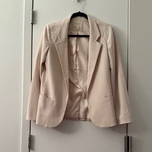 Silence + Noise Cream Blazer
